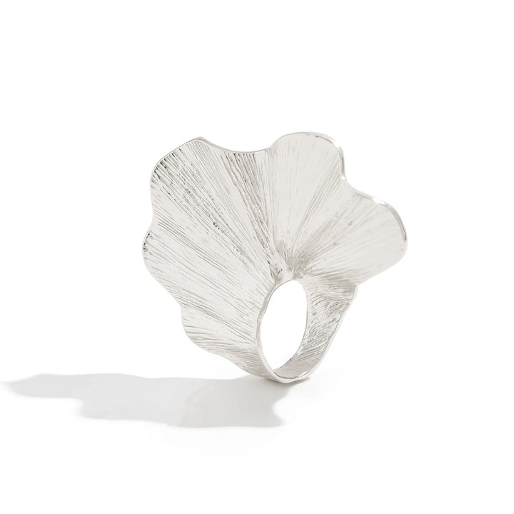 Geplooide top met uitlopende mouwen en maxi-rok set met tailleband – Rosiny 