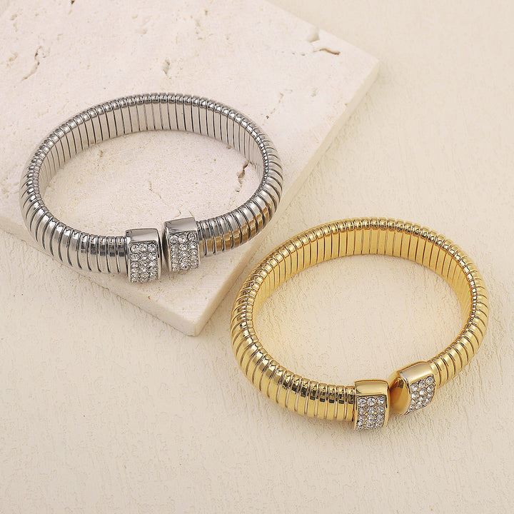 多彩链项链，带有珐琅海洋饰物 - CORALIA 