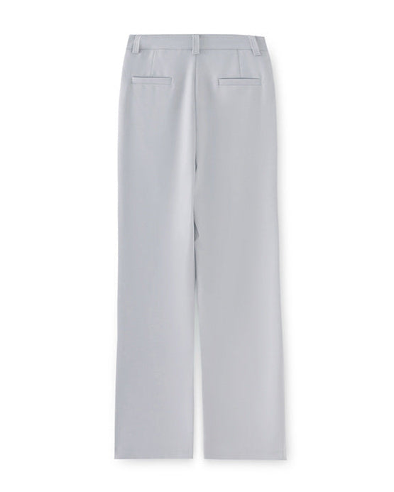 High-rise wide-leg pants with flap pockets – RHEAX