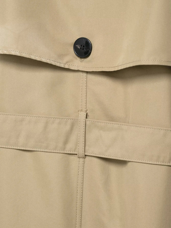 belted double-breasted trench coat – AURORA