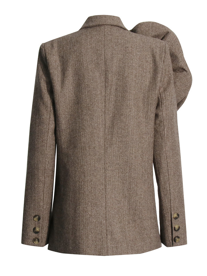 Boucles d'oreilles créoles à double couche texturée avec détail gravé – Akoma 