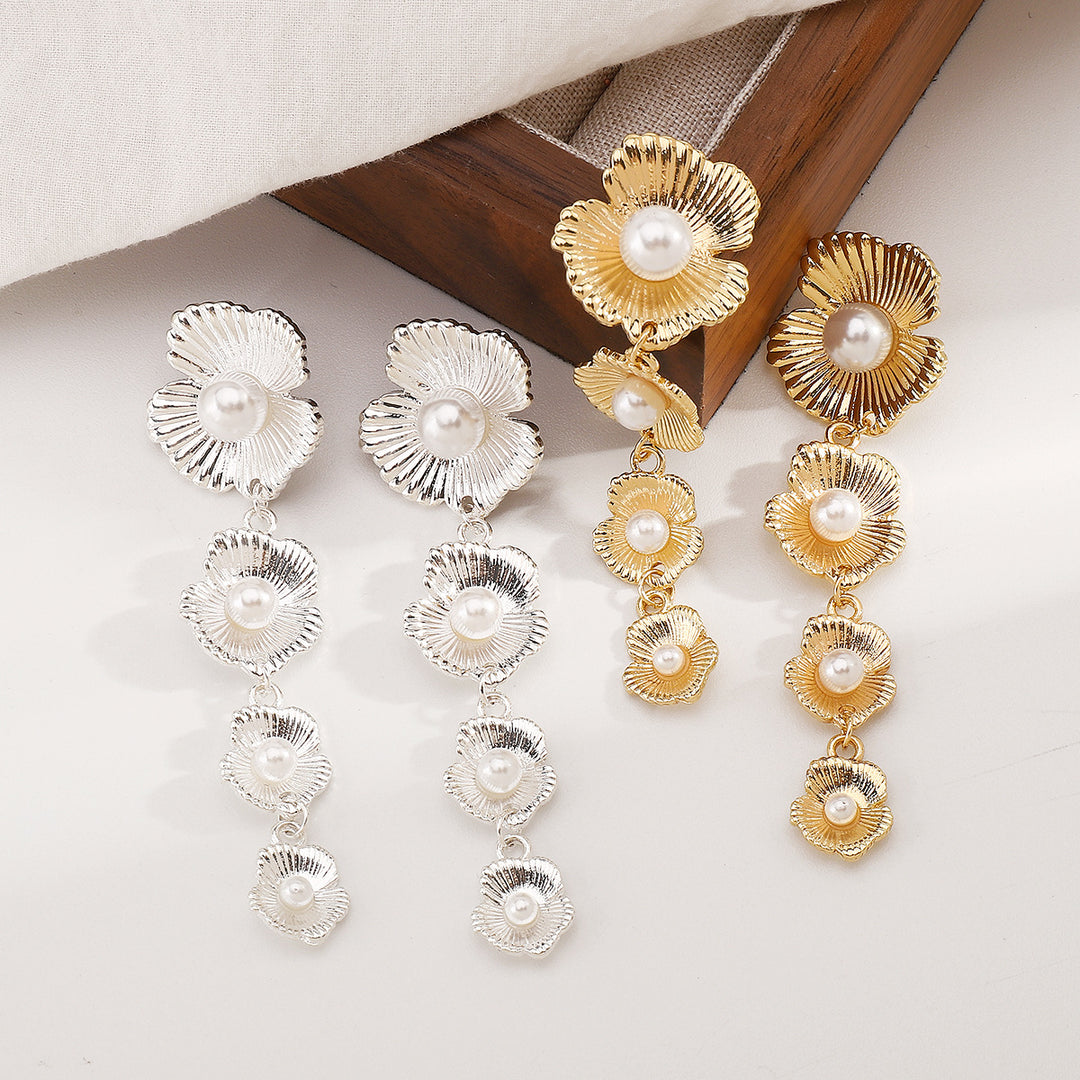 mehrfarbige Kettenhalskette mit Emaille-Seeanhängern - CORALIA 