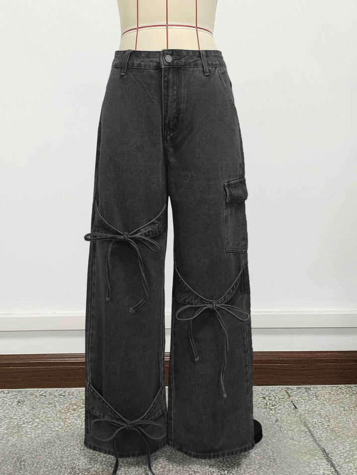 褶皱喇叭袖上衣和高腰裙套装，配腰带 – Rosiny 