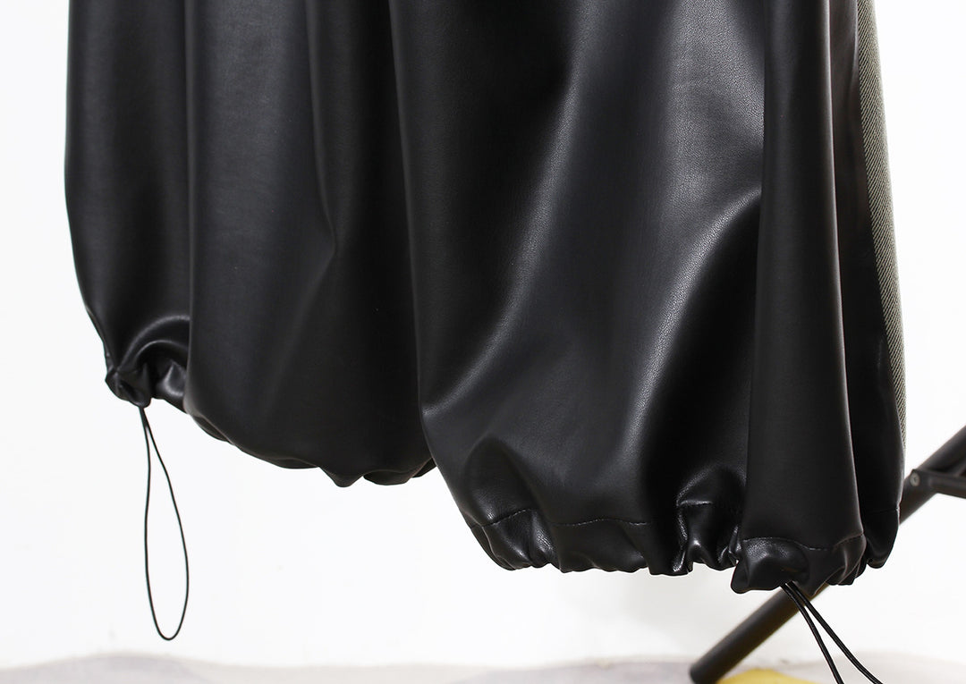 褶皱喇叭袖上衣和高腰裙套装，配腰带 – Rosiny 