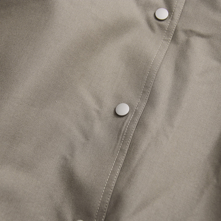 tailored wrap trench dress with belted waist – SANDRA