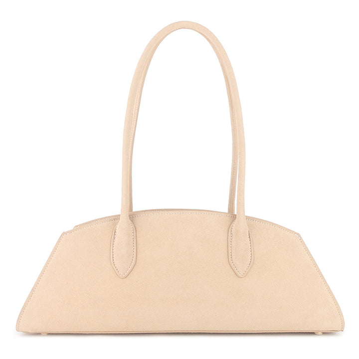 بلوزة مخملية بأكمام طويلة وياقة مزينة – تامر