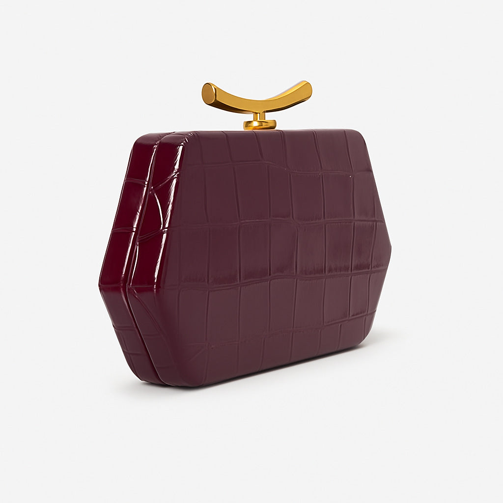 gewebte Rattan-Tragetasche mit doppelten Ledergriffen – LÉONIE 