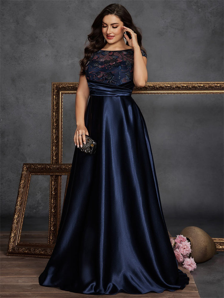 Haut à manches évasées plissées et ensemble jupe longue avec ceinture à la taille – Rosiny 