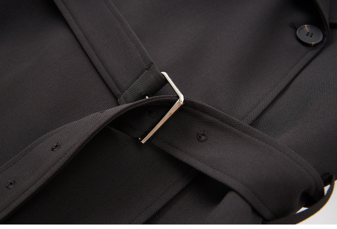 luxury embroidered trench coat – EMBLEM