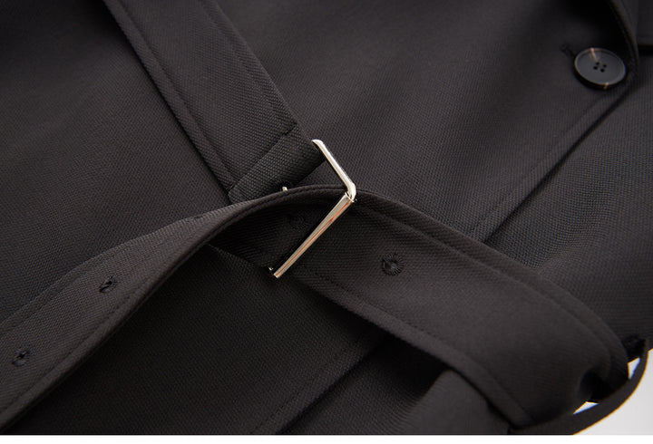 luxury embroidered trench coat – EMBLEM