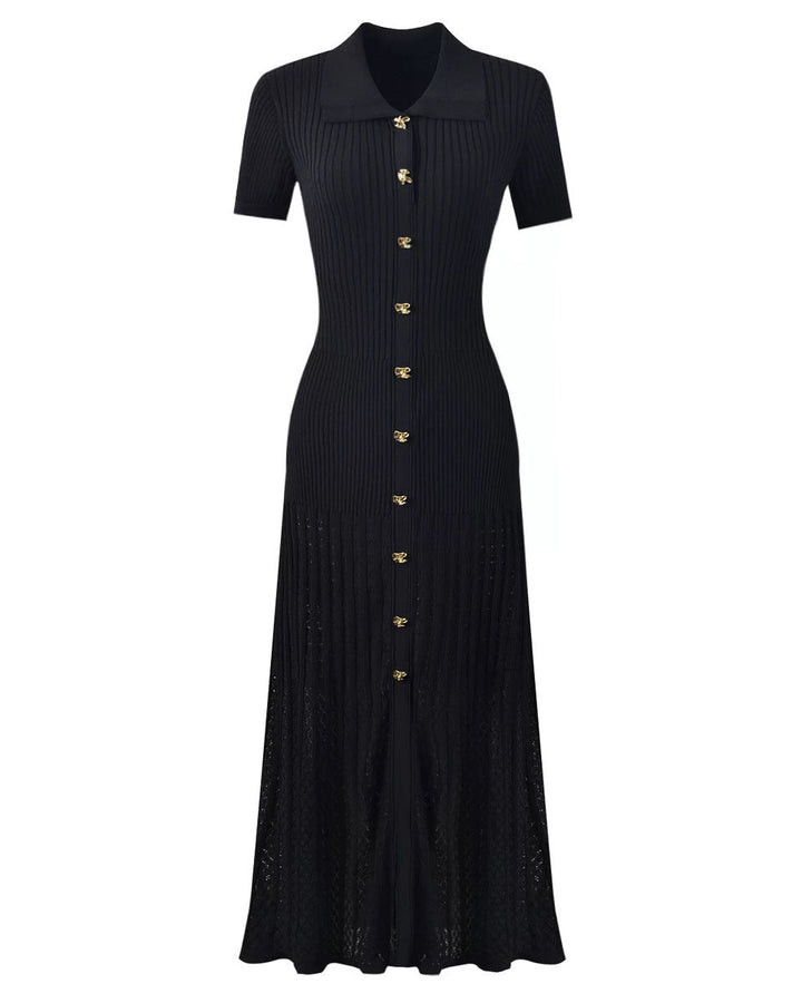 褶皱喇叭袖上衣和高腰裙套装，配腰带 – Rosiny 