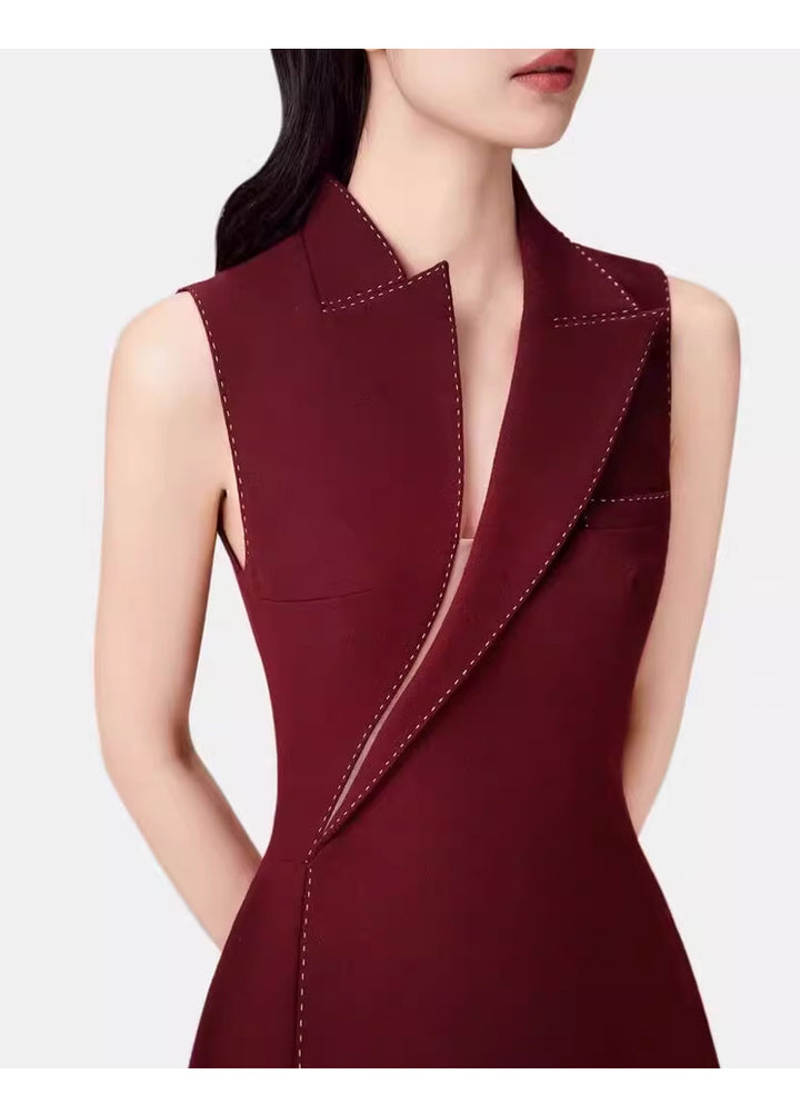 جاكيت بليزر مصمم خصيصًا بكتفين مكشوفتين - عاجي