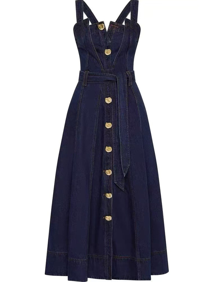 Plissiertes Oberteil mit ausgestellten Ärmeln und Maxirock-Set mit Taillengürtel – Rosiny 