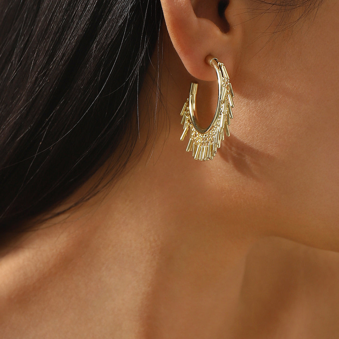 mehrfarbige Kettenhalskette mit Emaille-Seeanhängern - CORALIA 