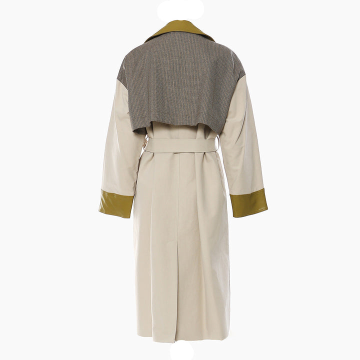 Haut à manches évasées plissées et ensemble jupe longue avec ceinture à la taille – Rosiny 