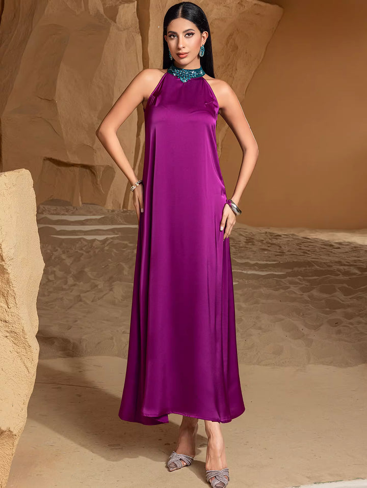 Long Sleeve Maxi Dress with Relaxed Fit – TAMER