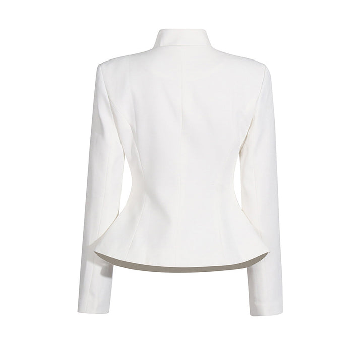 تنورة ماكسي مطوية مع بليزر مطرز – روبينا