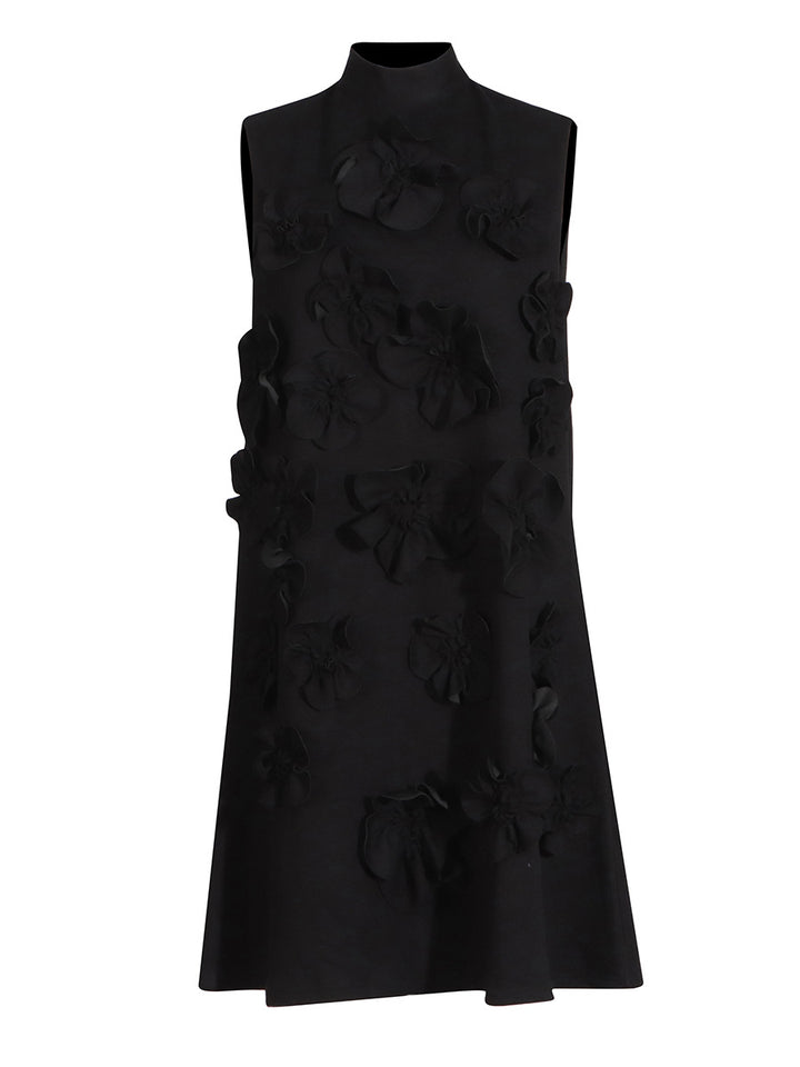 褶皱喇叭袖上衣和高腰裙套装，配腰带 – Rosiny 