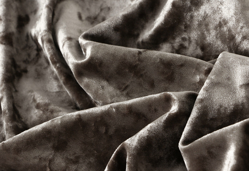 تنورة ماكسي مخملية بنسيج مجعد – أورا