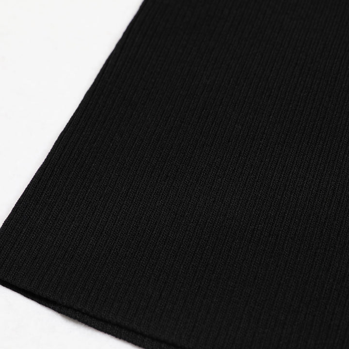 Haut à manches évasées plissées et ensemble jupe longue avec ceinture à la taille – Rosiny 