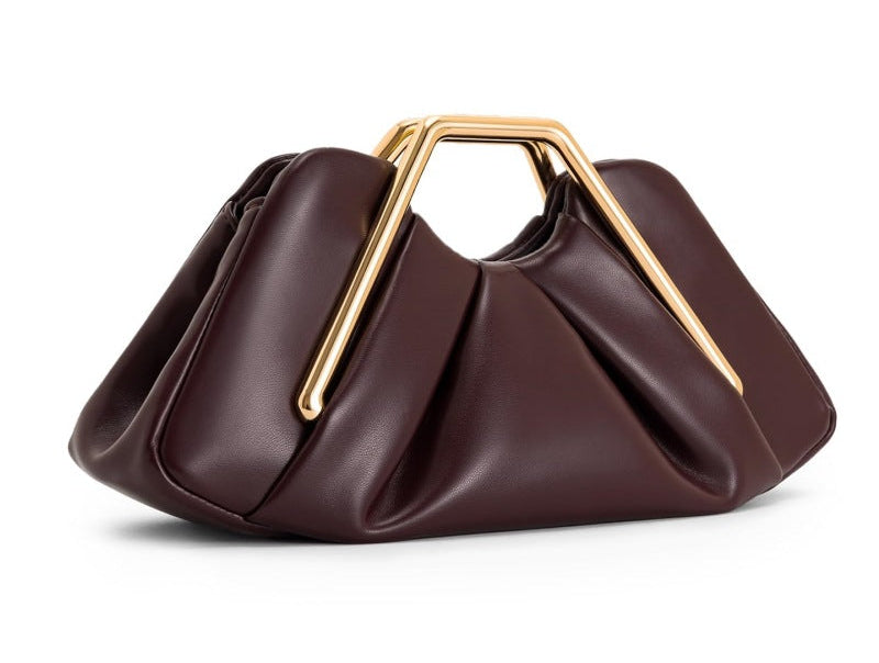 sac cabas en rotin tissé avec doubles poignées en cuir – LÉONIE 