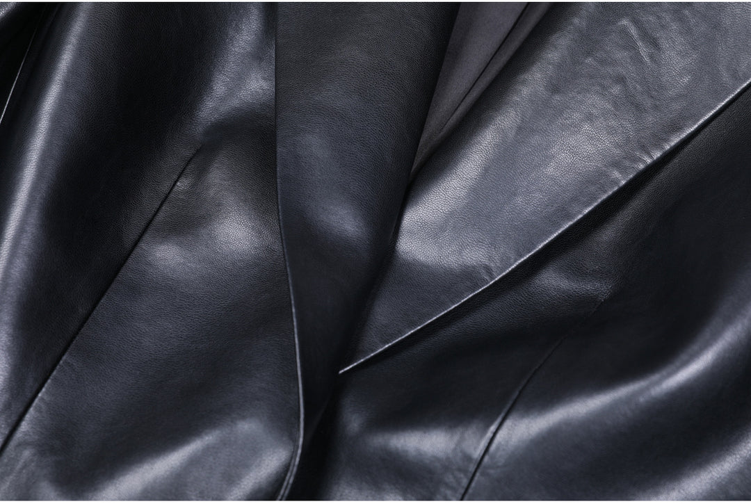 Haut à manches évasées plissées et ensemble jupe longue avec ceinture à la taille – Rosiny 