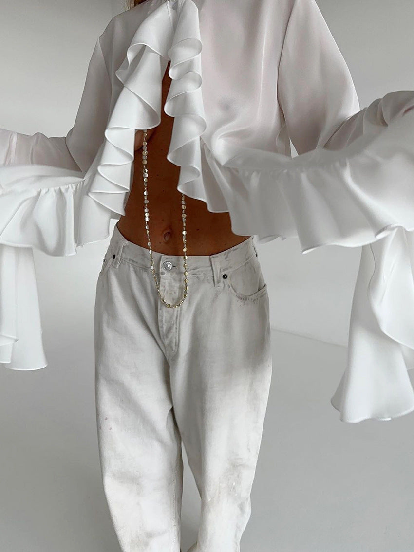 بدلة مصممة خصيصًا بأزرار ذهبية – مارون