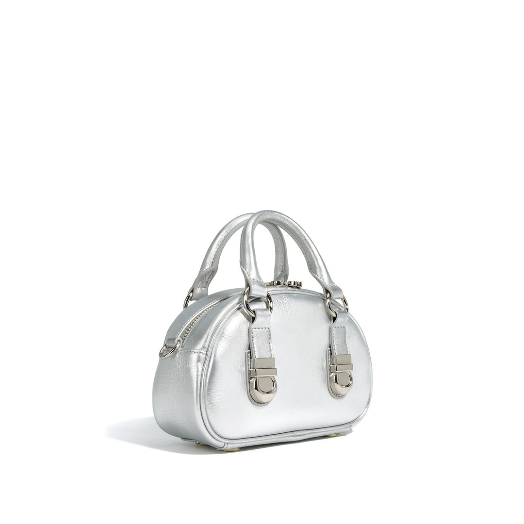 robe midi évasée sans manches avec ceinture chaîne - CELIAV 