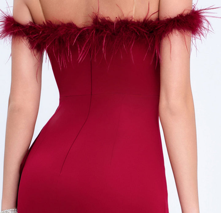 Plissiertes Oberteil mit ausgestellten Ärmeln und Maxirock-Set mit Taillengürtel – Rosiny 