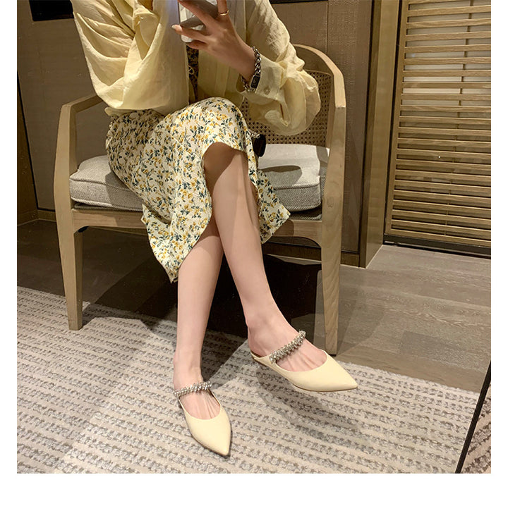 褶皱喇叭袖上衣和高腰裙套装，配腰带 – Rosiny 