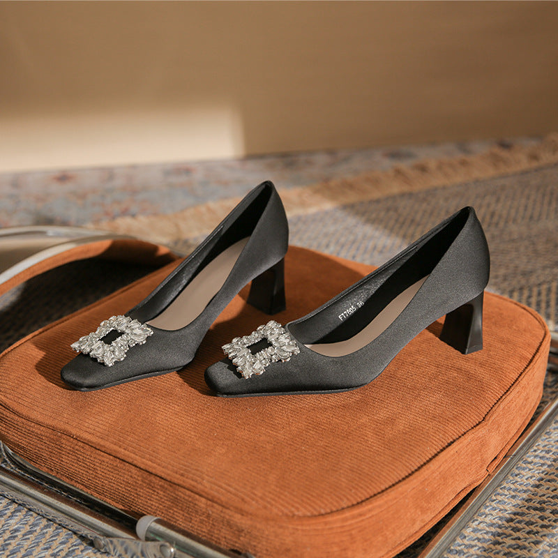 褶皱喇叭袖上衣和高腰裙套装，配腰带 – Rosiny 