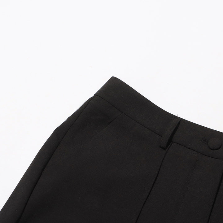 tailored blazer suit with beaded leaf embroidery – AURELIA