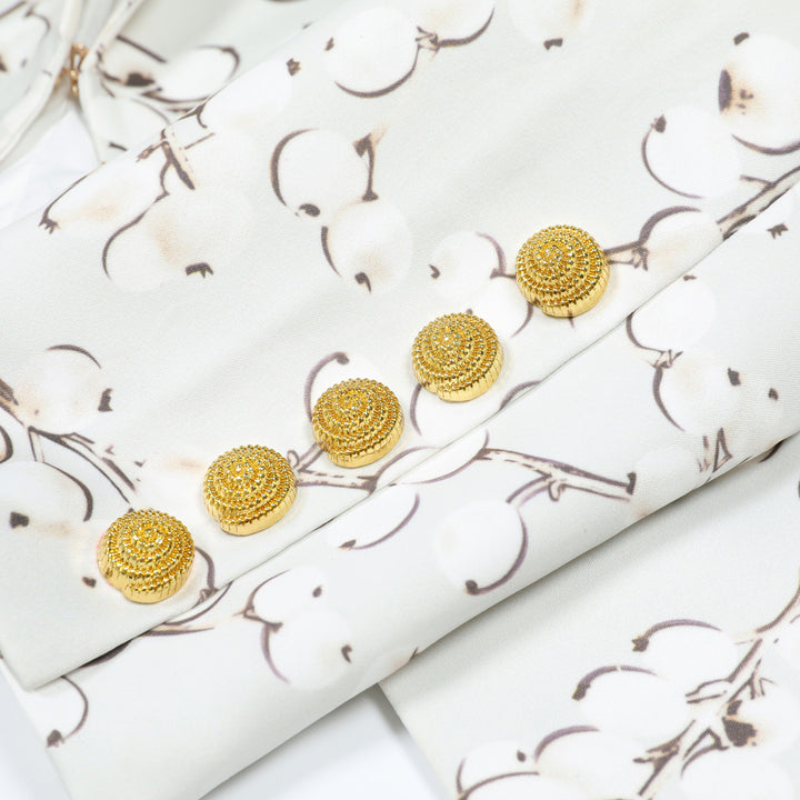 Plissiertes Oberteil mit ausgestellten Ärmeln und Maxirock-Set mit Taillengürtel – Rosiny 