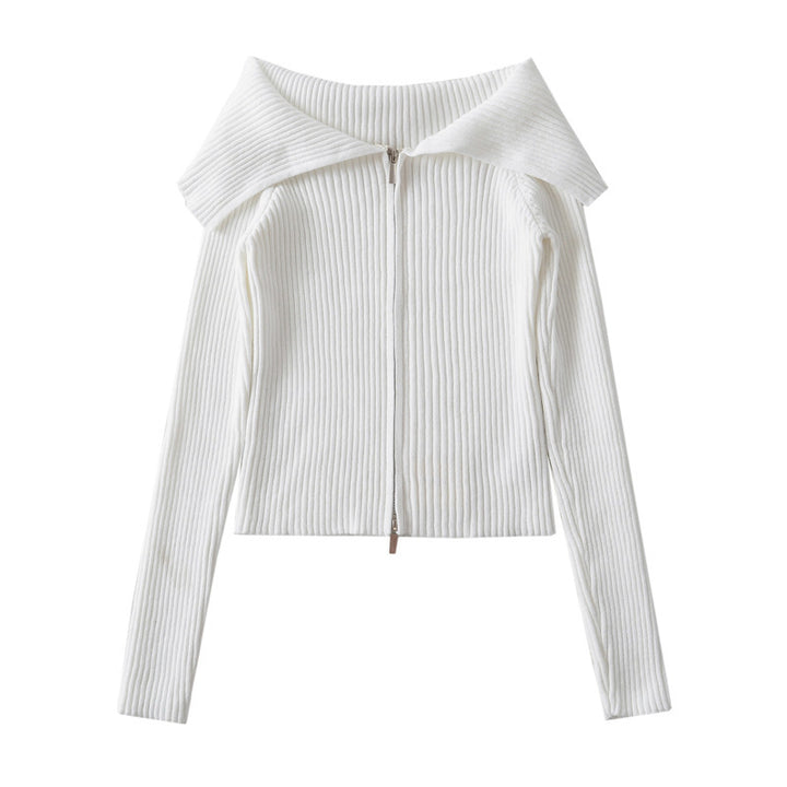 Geplooide top met uitlopende mouwen en maxi-rok set met tailleband – Rosiny 