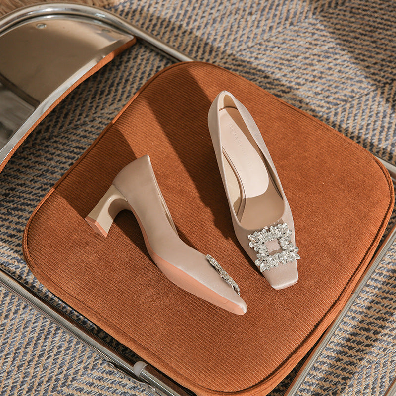 褶皱喇叭袖上衣和高腰裙套装，配腰带 – Rosiny 