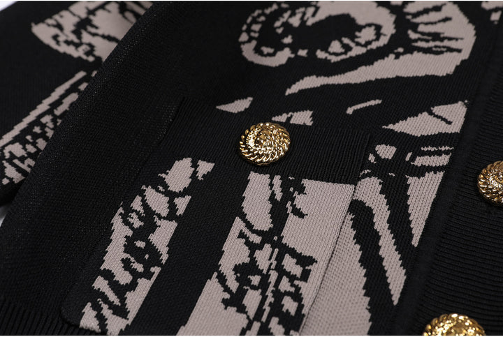 Plissiertes Oberteil mit ausgestellten Ärmeln und Maxirock-Set mit Taillengürtel – Rosiny 