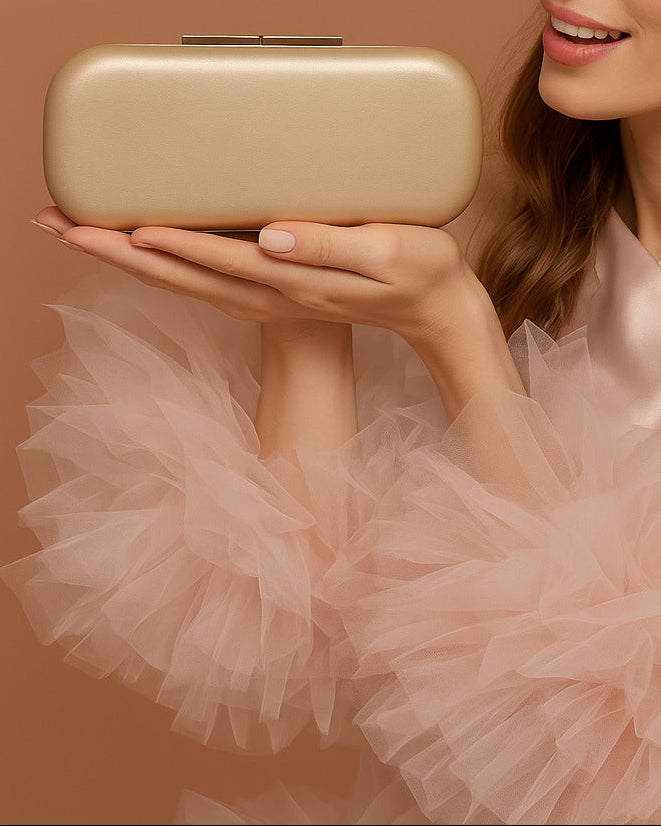 gewebte Rattan-Tragetasche mit doppelten Ledergriffen – LÉONIE 