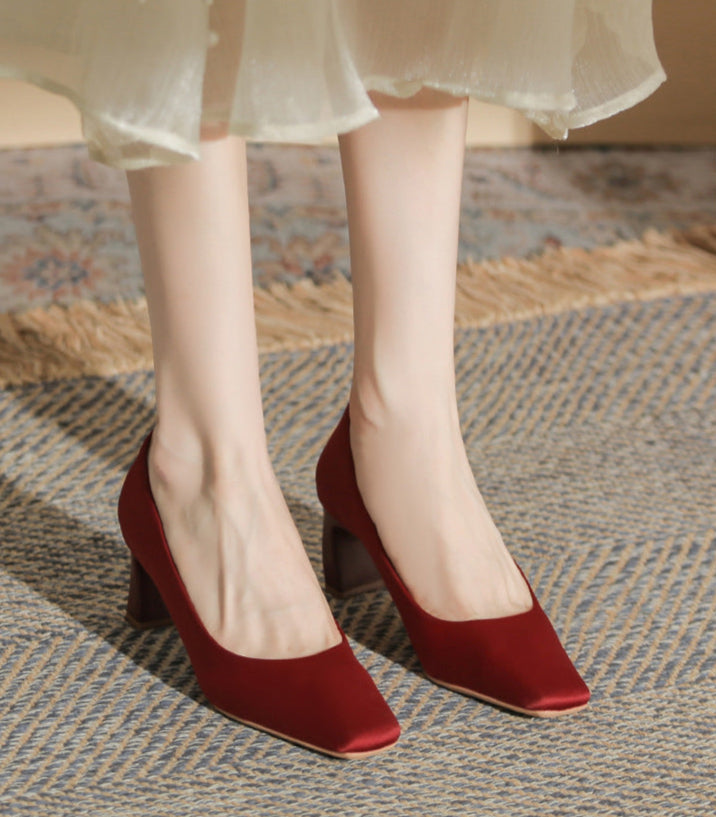 褶皱喇叭袖上衣和高腰裙套装，配腰带 – Rosiny 