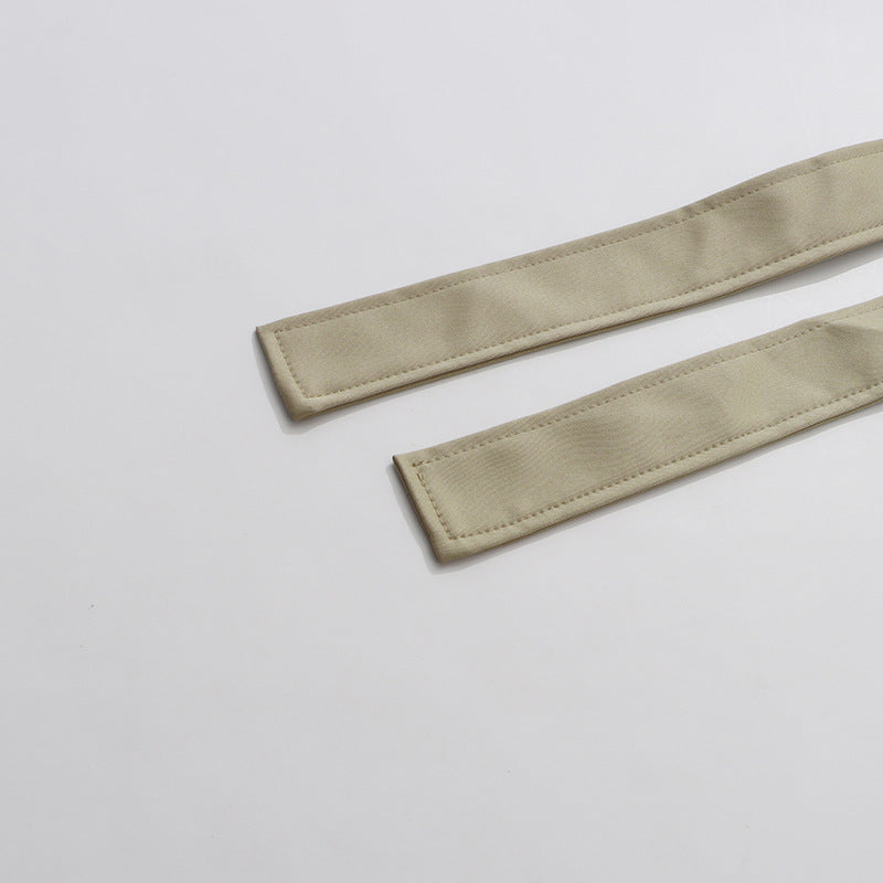 معطف طويل بسيط بتصميم مينيماليست وياقة قائمة - ميليرف