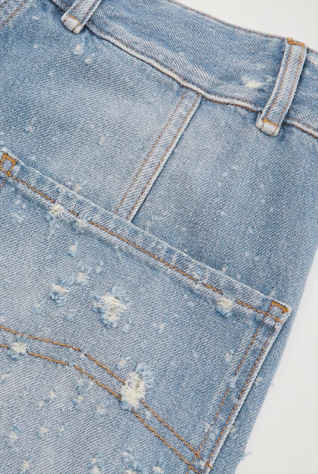 定制喇叭套装，配缎面泡泡袖 - VALENCIA 