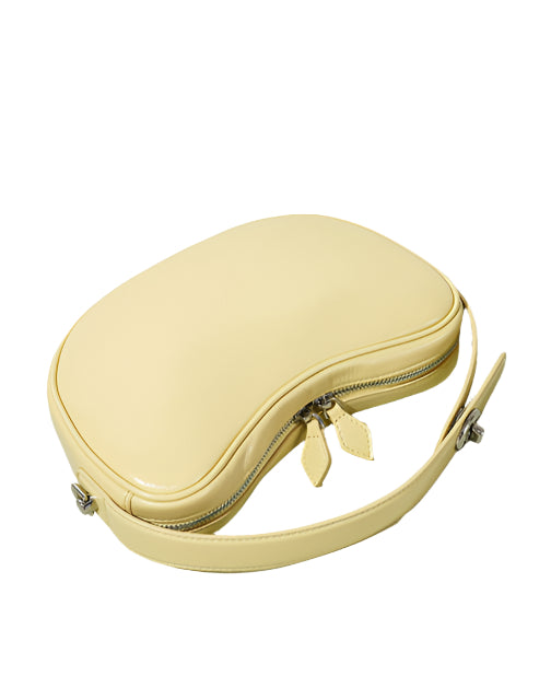 gewebte Rattan-Tragetasche mit doppelten Ledergriffen – LÉONIE 