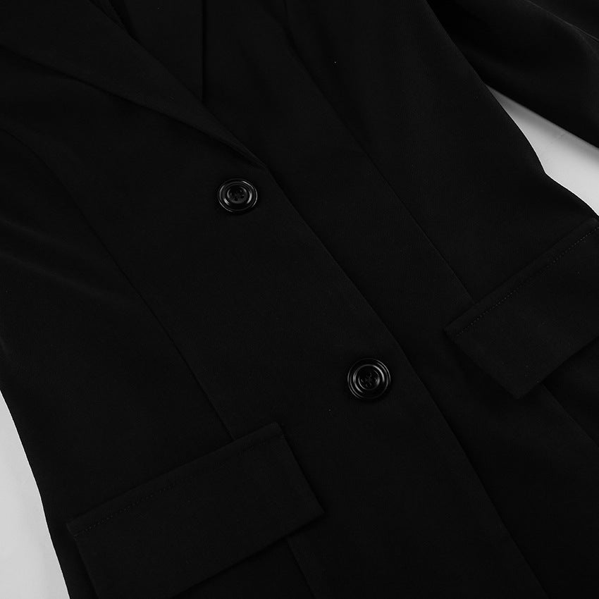 Haut à manches évasées plissées et ensemble jupe longue avec ceinture à la taille – Rosiny 