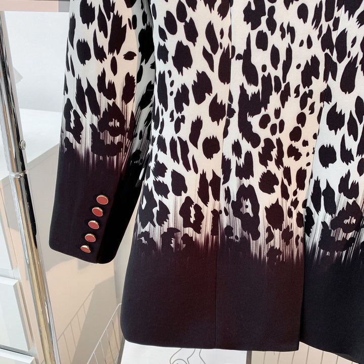 Geplooide top met uitlopende mouwen en maxi-rok set met tailleband – Rosiny 