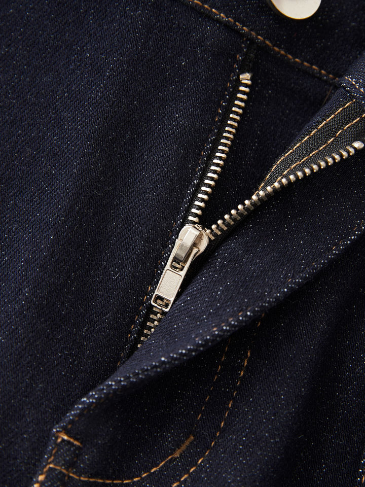 robe midi à manches courtes avec des appliqués floraux 3D - BLOOMIQ 