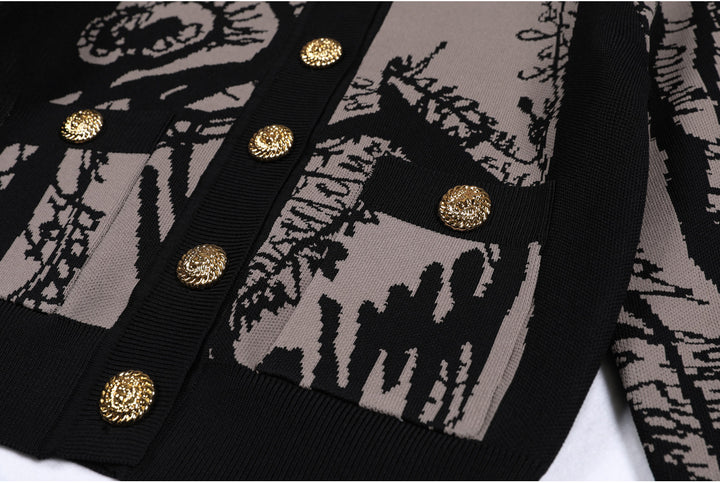 Plissiertes Oberteil mit ausgestellten Ärmeln und Maxirock-Set mit Taillengürtel – Rosiny 