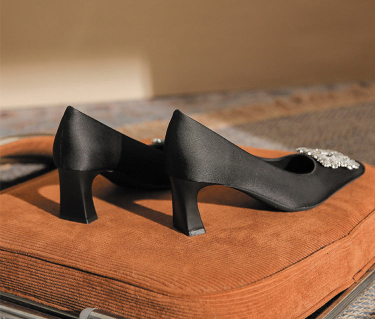 褶皱喇叭袖上衣和高腰裙套装，配腰带 – Rosiny 