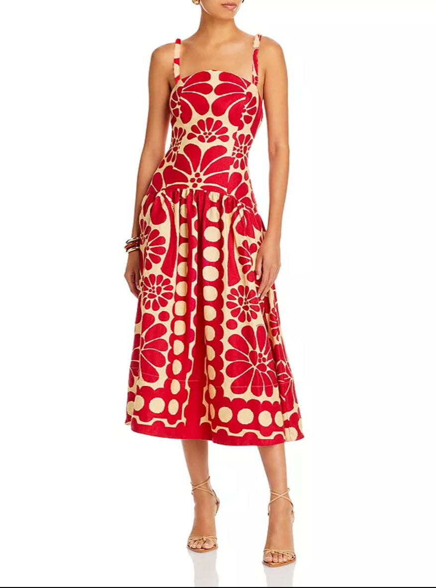 Plissiertes Oberteil mit ausgestellten Ärmeln und Maxirock-Set mit Taillengürtel – Rosiny 