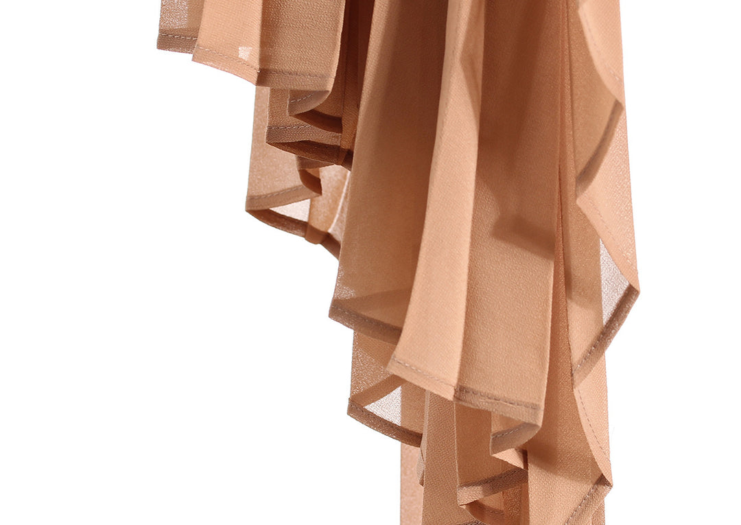 pleated cape sleeve blazer – CAMILA