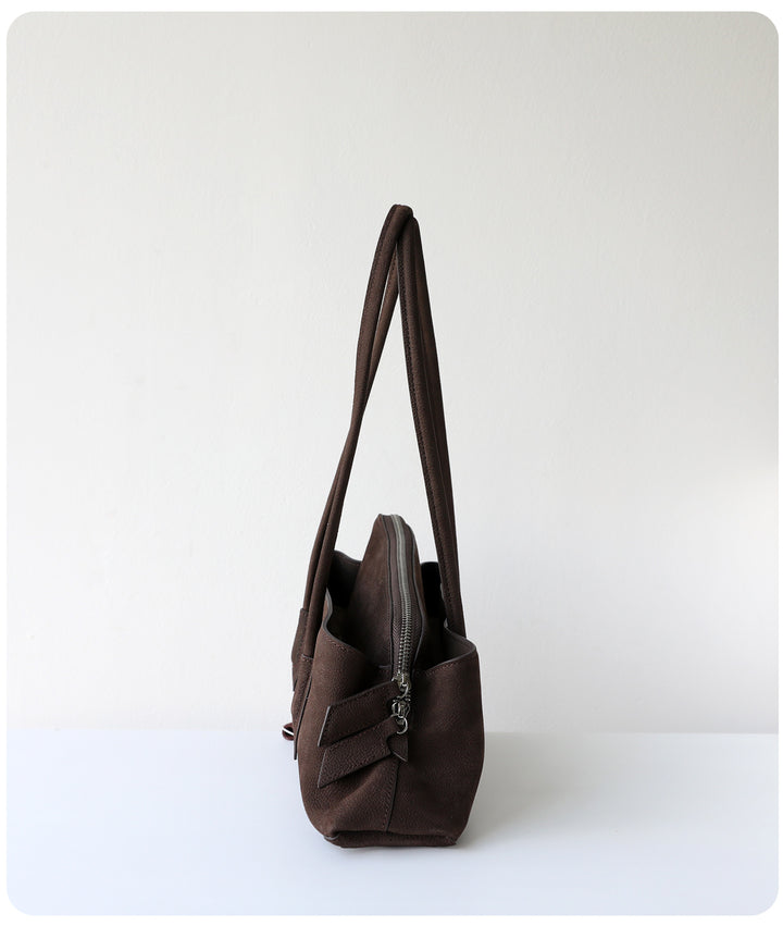 Soft Suede Shoulder Bag – NERMEN