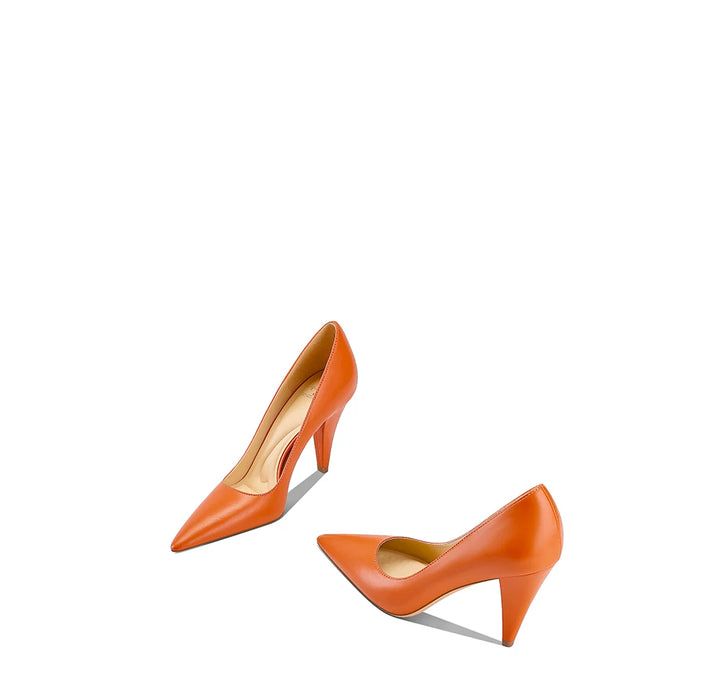 Black Pointed Toe Classic Pumps – VELMORA